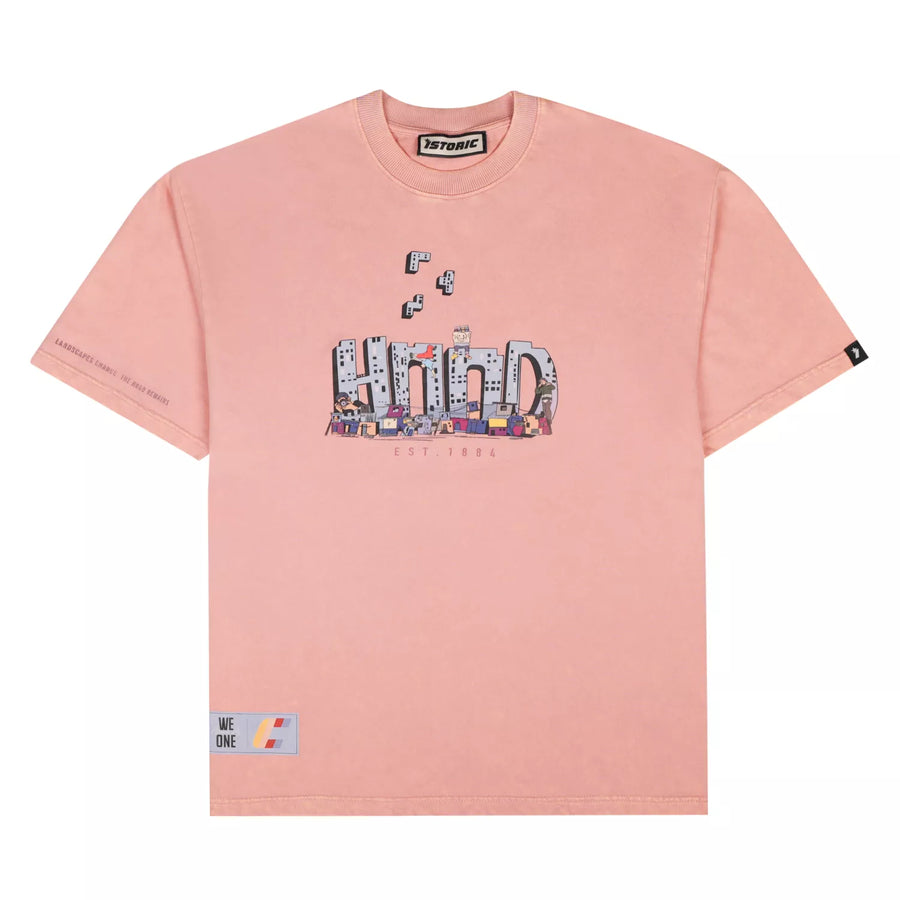 Istoric "The Hood" V2 – Dusty Rose Stone Wash